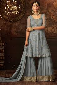 See relevant content for pornbay.top. Net Designer Sharara Dress With Embroidery Work Available On Hakoba Sharara Designs Indian Outfits Sharara Suit