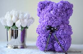 Love these diy flower bears that are made out of real flowers! Teddy Bear Made From Roses Archives Preserved Floral Arrangements Silk Flowers