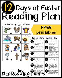 12 Days Of Easter Reading Plan For Kids This Reading Mama