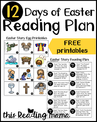 12 days of easter reading plan for kids this reading mama