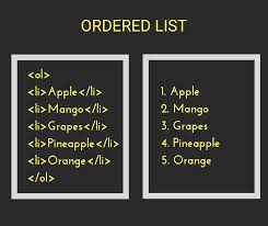 example for order list