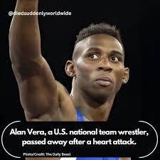R.I.P Alan Vera Alan Vera, a U.S. national team wrestler, passed away after  a heart attack earlier this summer while playing soccer with friends. Died:  Age 33 (September 23, 2024