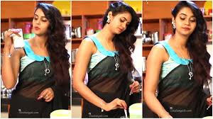 In addition to acting, she also participates in stage shows and is a prominent celebrity endorser for brands and products. Indiangalz On Twitter Tv Actress Chaitra Hot In Transparent Saree Kollywood Tollywood Tamil Telugu