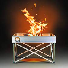 Maybe you would like to learn more about one of these? Amazon Com Pop Up Fire Pit Portable And Lightweight Fullsize 24 Inch Weighs 7 Lbs Never Rust Fire Pit Heat Shield Not Included Patio Lawn Garden