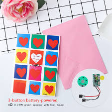 If you want to make a handmade greeting card, fold a sturdy piece of cardstock in half. Greeting Cards Party Supply 4mins Diy Greeting Card Module Voice Sound Musical Recordable Chip Birthday Gift Home Garden