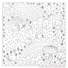 Kitty coloring pages for kids cat. Hello Kitty Friends Coloring Book Sanrio 9781421592749 Amazon Com Books