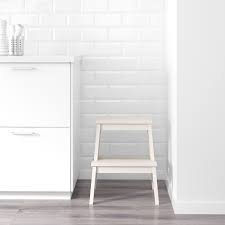 You can use the tall step stool for toddlers in the kitchen, it will enable you to make the most out of your cooking space by enabling you to reach high shelves. Bekvam White Step Stool Ikea