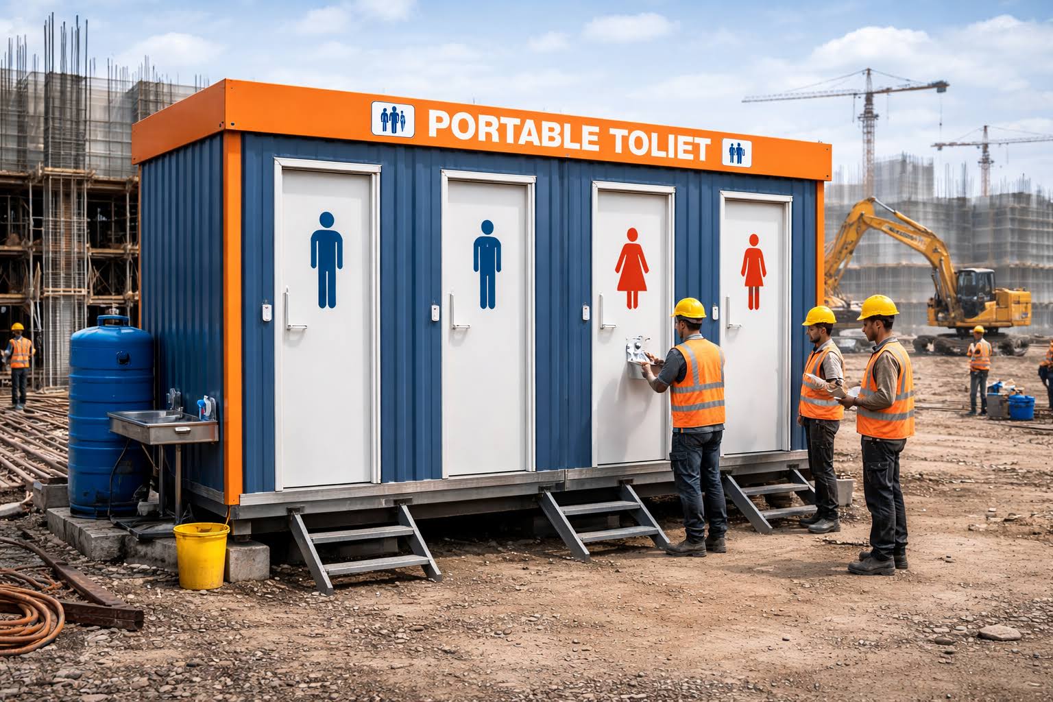 Porta cabin with toilets product image