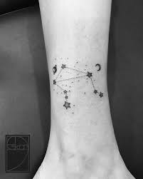 Libra Ankle Tattoo By Okancargatattoo Geometrik Dovmeler Tattoo Dovme