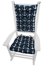 Sailor S Anchor Navy Blue Porch Rocker Cushions Latex Foam Fill Fa Barnett Home Decor Shop trex® outdoor furniture™ wide range of styles & finishes for your patio or home today!
