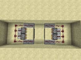 How many pistons are you trying to attach to each door? How To Make A Horizontal Retractable 2x2 Piston Door Minecraft Redstone Creations Minecraft Designs Minecraft Redstone