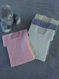 The easy knit baby blanket is exactly what i needed several years ago when attempting to knit for the first time. Summer Weight Hand Knitted Baby Singlets Newborn Felt