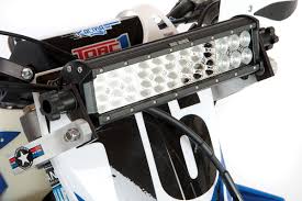 Task Racing 12 Inch Rechargeable Light Bar Kit Dirt Bike Magazine