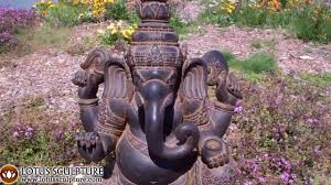 Antique buddha statue stone garden ornament decor. Ganesh Stone Garden Statue Ganesha Garden Sculpture From Bali Youtube