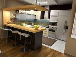 Image Result For L Shaped Kitchen Cabinet With Bar Counter Small Kitchen Design Layout Simple Kitchen Design Small Kitchen Bar