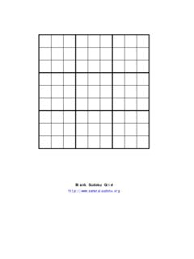 Challenge yourself with this free online version of classic sudoku. Blank Sudoku Grid Blank Sudoku Grid Pdf Pdf4pro