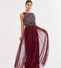 Check out our tall midi dresses to. Maya Tall Bridesmaid Delicate Sequin 2 In 1 Maxi Dress In Wine Sponsored Ad Bridesmaid Delicate Maya Dresses Maxi Dress Tall Dresses
