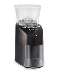 It has a stainless steel finish, which highlights its design and gives it a sterling look. Capresso Infinity Conical Burr Coffee Bean Grinder Reviews Coffee Makers Kitchen Macy S