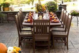 3760 Table 10 Chairs Polywood Outdoor Patio Furniture Set Table Chairs Amish Furni Patio Furniture Dining Set Outdoor Patio Table Amish Outdoor Furniture