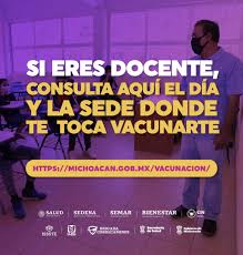 Del lunes 26 al miércoles 28 de julio: Gem Habilitan Otro Portal Para Que Maestros Agenden Su Cita De Vacunacion Contra Covid 19