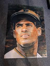 ROBERTO CLEMENTE PITTSBURGH Pirates Tom Mosser Vintage Print Poster Art  15x20 $41.26