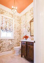 Bird And Thistle A Timeless Classic By Brunschwig Fils The Glam Pad Powder Room Decor Beautiful Bathrooms Beige Wallpaper
