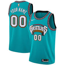 Memphis grizzlies city edition hats, jerseys and shorts. Men S Nike Turquoise Memphis Grizzlies Hardwood Classics Custom Swingman Jersey