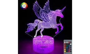 Up To 50 Off On Focusky Unicorn Night Light F Groupon Goods