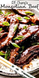 P F Chang S Mongolian Beef Copycat Recipe Homemade Chinese Food Homemade Chinese Food Beef Recipes Mongolian Beef