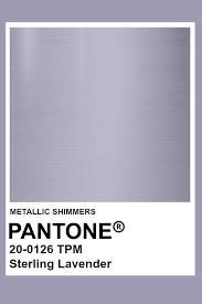 You probably love sterling silver jewellery, but how much do you really know about this sparkling metal? Sterling Lavender Metallic Pantone Color Pantone Colour Palettes Pantone Color Chart Pantone Color