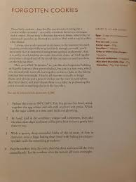 nigella forgotten cookies forgotten cookies easter cookie recipes