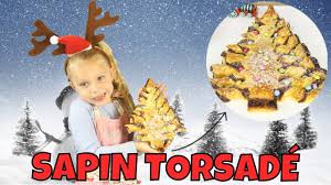 Recouvrir chaque pâte d'une autre pâte. Un Sapin Qui Se Mange Recette De Noel Sapin Torsade Au Nutella Youtube