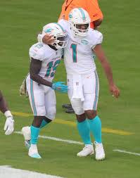 Tua tagovailoa #1 of the miami dolphins in action against the kansas city chiefs at hard rock stadium on december 13, 2020 in miami gardens, florida. Miami Dolphins Defense Dominates Los Angeles Rams Miami Herald
