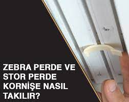 Stor perdeler tavana, duvara veya kornişe takılarak kullanılabilir. Ozenev Evine Ozen Havlu Bornoz Runner Perde Paspas Nevresim