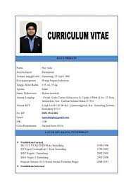 Contoh curriculum vitae kreatif doc. 20 Contoh Cv Curriculum Vitae Daftar Riwayat Hidup Disukai Hrd