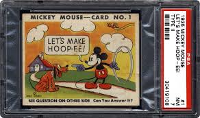 The mickey mouse quiz includes fun trivia questions with multiple choice answers to test your knowledge about this character. Non Sports Cards 1935 Gum Inc Mickey Mouse R89 And R90 Psa Cardfacts