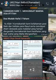 Mohon ijin untuk buat pembelaran per makna, syukron. Cabaran 7 Hari Ingat Makna Bacaan Dalam Solat Akif Imtiyaz