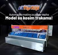 Druga faza - automatski stroj za pranje tepiha. Tepih ...