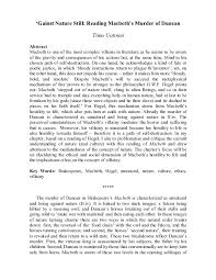 Lady macbeth macbeth lady macbeth macbeth lady macbeth. Pdf Gainst Nature Still Reading Macbeth S Murder Of Duncan Timo Uotinen Academia Edu