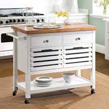 sunjoy new jaden portable kitchen island cart drawer for closet