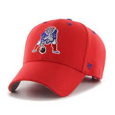 New England Patriots Audible Mvp Torch Red 47 Brand Adjustable Hat Detroit Game Gear Nfl New England Patriots New England Patriots Adjustable Hat