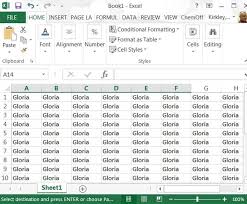 Gloria In Excel Sheets Deo Music History Excel Informative