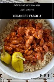 How To Cook Lebanese Fasolia Vegan Kidney Bean Stew Recipe In 2020 Recipes With Kidney Beans Vegan Recipes Plant Based Lebanese Recipes