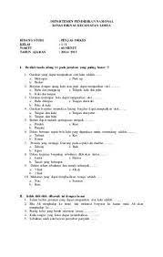 Soal uts ipa kelas 1 sd semester 2 genap dan kunci jawaban 7 maret 2017 9 desember 2019 bimbingan belajar brilian 0 komentar a. Download Soal Kunci Jawaban Soal Ulangan Umum Penjaskes Kelas 7 Peranti Guru