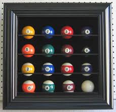 Billiard Pool Ball Display Case Billiards Pool Ball Pool Table Room Decor