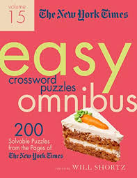 The new york crossword is finally online, appearing each sunday night at nymag.com/crossword. The New York Times Easy Crossword Puzzle Omnibus Volume 15 Bookoutlet Com