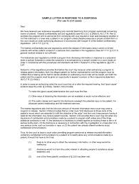 The document may provide specific. Sample Response To Subpoena For Documents Fill Online Printable Fillable Blank Pdffiller