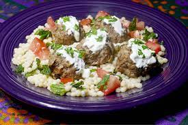 Near east herbed israeli couscous recipe. Meatballs Couscous Meal Offers Subtle Middle Eastern Flavors Heraldnet Com