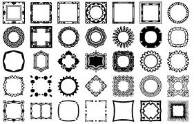 Install Photoshop Presets Including Brushes And Shapes Photoshop Shapes Free Frames And Borders Free Photoshop