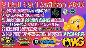 Its important to know that hack cheats tool has been scanned with all the latest. 8 Ball Pool Version 4 9 1 Anti Ban Mod With Extra Features Free Download
